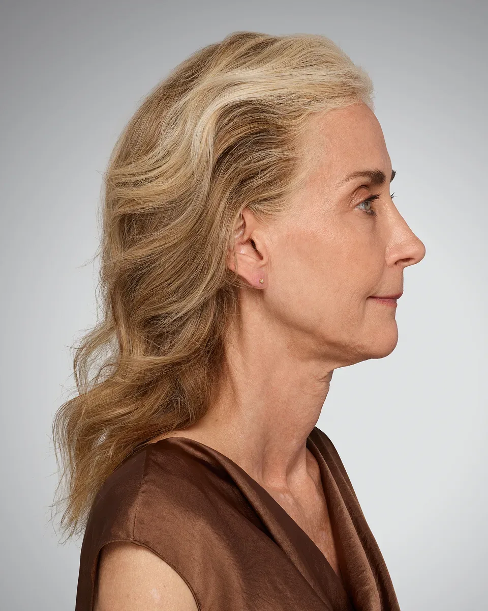 Before Dermal Filler — jawline